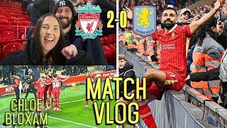 DARWIN NUNEZ & MO SALAH SEND LFC 5 POINTS CLEAR! | Liverpool 2-0 Aston Villa | Vlog