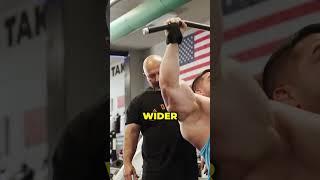 Derek Lunsford Back Workout With Hany Rambod