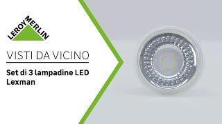 Visti da vicino: set di 3 lampadine LED Lexman | Leroy Merlin