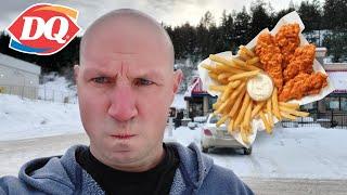 Dairy Queen's New Sauced & Tossed Buffalo Chicken Strip Basket!