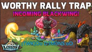 T5 BLACKWING COUNTER RALLY HITS MY TRAP! CHAMPION FAITH UPDATE! - LORDS MOBILE