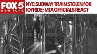 NYC subway train stolen for joyride; MTA officials react