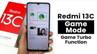 Does Redmi 13c Have Game Turbo Mode? Can We Turn ON Game Turbo Function