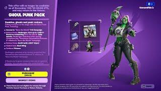 Penny Ghoul Punk Pack Fortnite Save The World Item Shop Showcase!