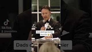 Funniest father of the bride speech  #weddingspeech #fatherofthebride