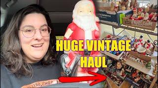 GIANT VINTAGE Holiday Haul! Let's See What I Found at this Amazing Estate Sale!