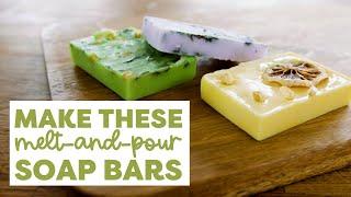 DIY Melt-and-Pour Soap Bars | Soap Making At Home