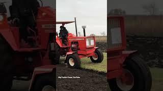 ALLIS-CHALMERS Two-Ten Tractor Plowing #bigtractorpower #allischalmers #tractor #agco