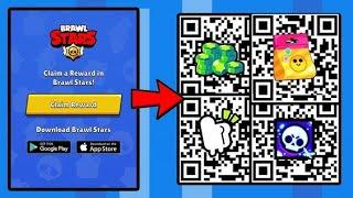 FREE GIFTS QR CODE! BRAWL STARS UPDATE! SPONJEBOB!!