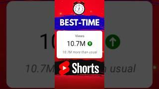 ️Best Time to Upload YouTube Shorts | YouTube Shorts Upload Time