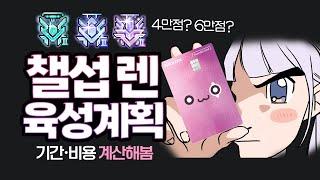 [메이플] 챌섭 육성 어디까지 해야할까? 전 정했습니다!!!!