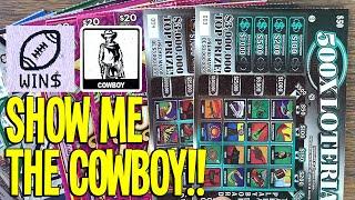 Show Me THE COWBOY!! 2X $50 Lottery Tickets!