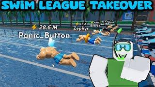 FIRST TIME PLAYING SWIM LEAGUE ON ROBLOX