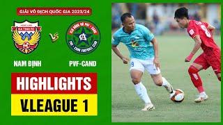 Highlights: Hồng Lĩnh Hà Tĩnh - PVF-CAND | Diễn biến quá kịch tính, chiến thắng đầy cảm xúc