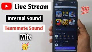 Android 11 Live Stream Mic Issue Fix | Internal Sound + Teammates Sound + Mic | Malayalam| Giri Tech