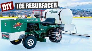 DIY Backyard Ice Resurfacer