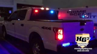 HG2 Emergency Lighting | Ford F150 lighting package Side Runners and Rear Runners (Blue/Red)