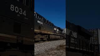 HUGE & FAST NS 27A led by #1081 to Atlanta GA from Rutherford PA Full Video on Rider 22
