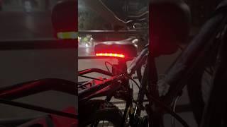 Making cycle brake lightat home #shorts #cycling #shortsindia