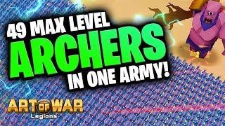 Can 49 Archers Deal Massive Damage To Cyclops??? | Art of War: Legions