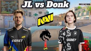 CS2 POV | NAVI JL (20/9) vs Donk | duel of giants (Dust 2) ESL Pro League Season 20