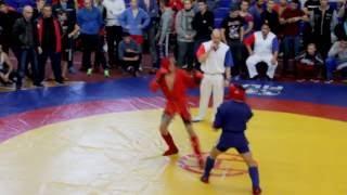 Данил Ахмедьянов - Игорь Зубков финал Сибирева 2016 боевое самбо Akmedyanov Combat Sambo Sibireva