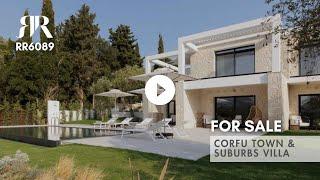 Natural Stone Villa in Kontokali, Corfu, Greece RR6089 | Roula Rouva Real Estate