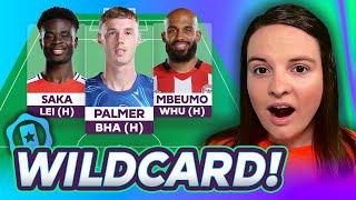 WILDCARD ACTIVE! | MY FPL GAMEWEEK 6 TEAM | FANTASY PREMIER LEAGUE 2024/25