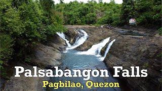 Ganda ng Dalawang Falls na magkasunod | Palsabangon Falls | Pagbilao, Quezon | Richard Cabile Vlog