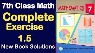 7th Class Math | Complete Exercise 1.5 Chapter 1 | Education Forum Pak