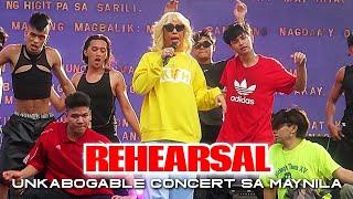 Rehearsal | Unkabogable Vice Ganda Concert sa Maynila