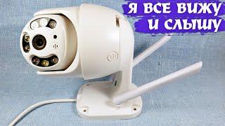 Бюджетная поворотная беспроводная IP-камера видеонаблюдения BESDER BES-A6 с подсветкой (Wi-Fi/1080p)
