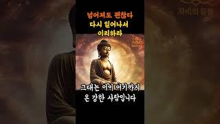 넘어져도 괜찮아 다시 일어나는 법 ㅣ 부처님 말씀 ㅣ 불교경전 ㅣ 석가모니 말씀