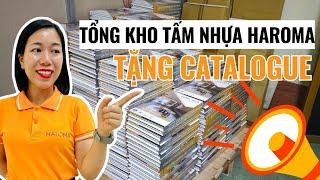 Catalogue tấm nhựa ốp tường nano Haroma gửi tặng đại lý nhà phân phối | Tấm ốp tường nano | Haroma