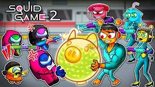 Among Us VS Sprunki | Squid game - Protect the Prize | AMONG US ANIMATION