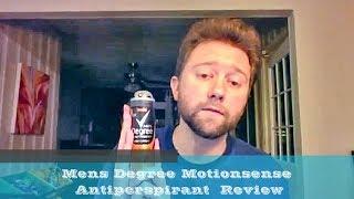 Mens DEGREE MotionSense ANTIPERSPIRANT Review