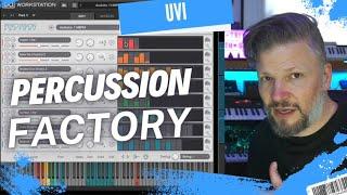 Testing out the new Percussion Factory from  @UVIofficial ​