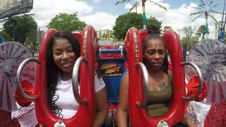 Funny Amusement Park Slingshot Moments