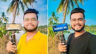 NARZO 30 vs REALME 8 Camera Test 64MP vs 48 MP!