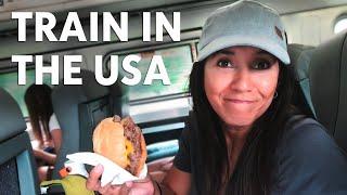 First time traveling by train in the USA - New York to Boston