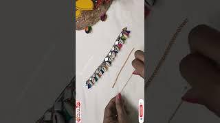 DIY Necklace For Navratri  #sunitascreativeworld #youtubepartner #shorts #diy #navratrijewellerydiy