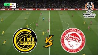 BODO GLIMT vs OLYMPIAKOS PIRAEUS | UEFA EUROPA LEAGUE 2024/2025 | FOOTBALL LIFE 2025