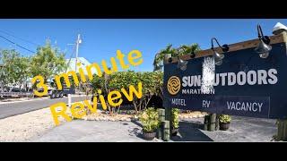 Sun Outdoors Review in 3 minutes  Marathon, Fl #sunoutdoors, #camping