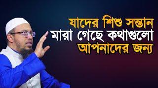 যাদের শিশু সন্তান মারা গেছে কথাগুলো শুনুন সান্ত্বনা পাবেন | শায়খ আহমাদুল্লাহ | Shaikh Ahmadullah |