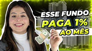 FUNDO IMOBILIÁRIO DE PAPEL PAGANDO 1% AO MÊS!