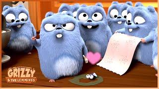 Yummy Fly | Grizzy & the lemmings | 55' Compilation |  Cartoon for Kids
