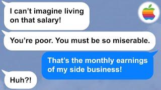 【Apple】Mom friend bullied me after I told her my salary, I invited her to my mansion!