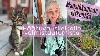 Viikonloppu vlogi /Töitä ja tasapainoksi puutarhassa puuhailua sekä käsitöitä sohvalla