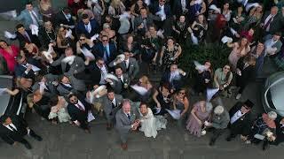 Wedding Second Line  Drone Video