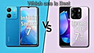 Infinix smart 7 Vs Tecno Pop 7 Pro